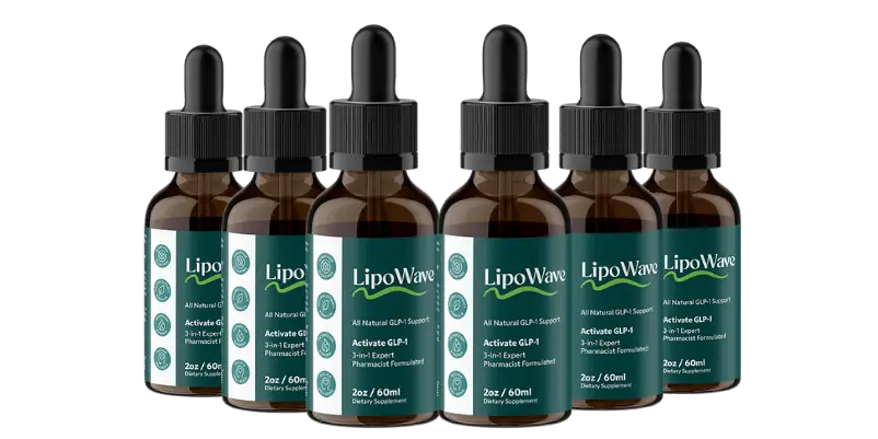LipoWave 6 Bottle Bundle